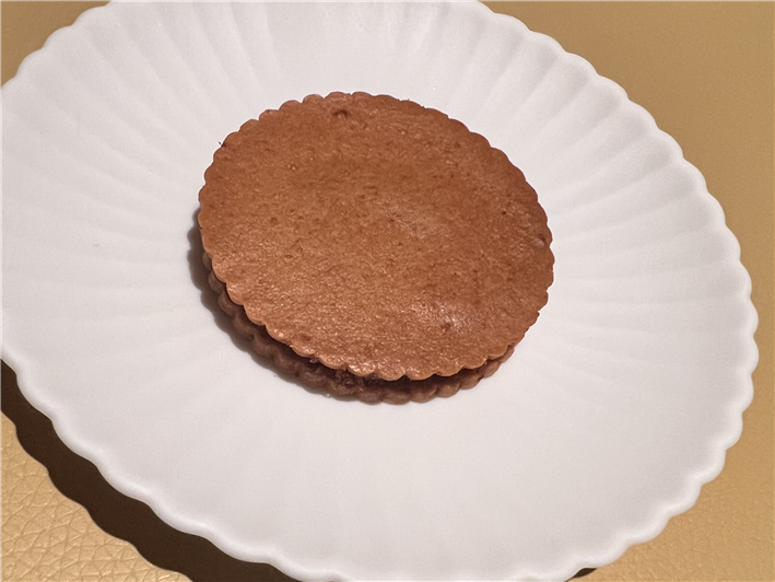 Parmesan cracker canape